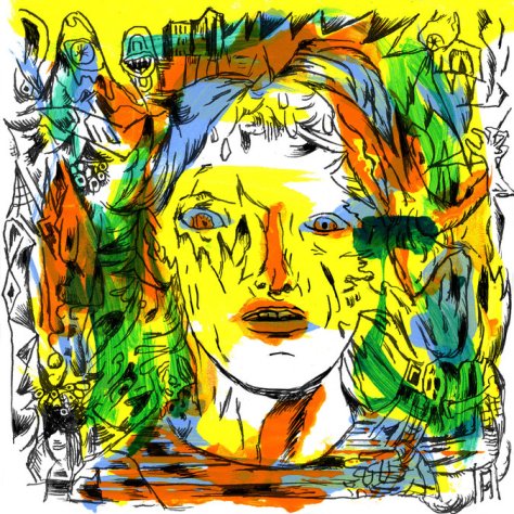 illustration by Gary Panter for the New York Times