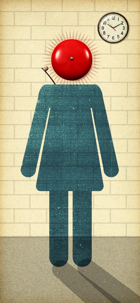 stress reduction illo by michael waraska