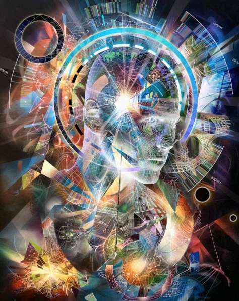 psychedelic illo by Adam Psybe